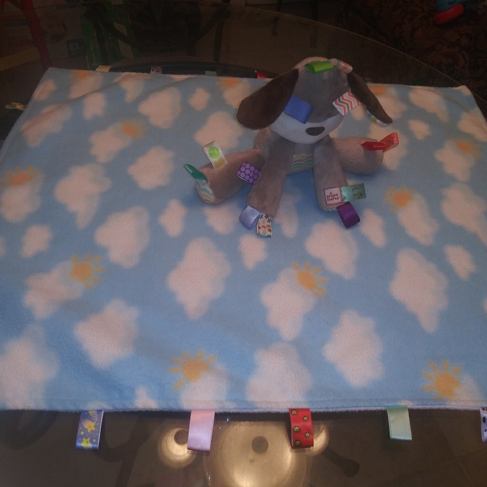 Taggies Blanket w/ stuffed animal